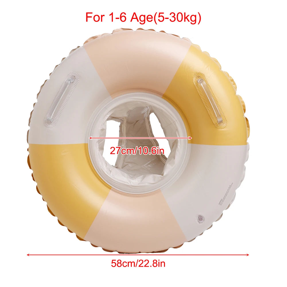 Baby Swim Ring Tube Pool Inflatable Toy Swimming Ring Seat For Kid Child Swimming Circle Float Pool Beach Water Play Equipment