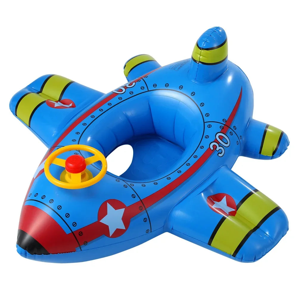 Outdoor Fun Inflatable Toys Children's Swimming Ring Toys Floating Pools Beach Playing Equipment and Swimming Pool Accessories
