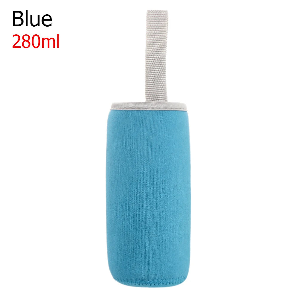 1 PC New Sport Water Bottle Cover Neoprene Insulator Sleeve Bag Case Pouch  Portable Vacuum Cup Set Sport Camping Accessories