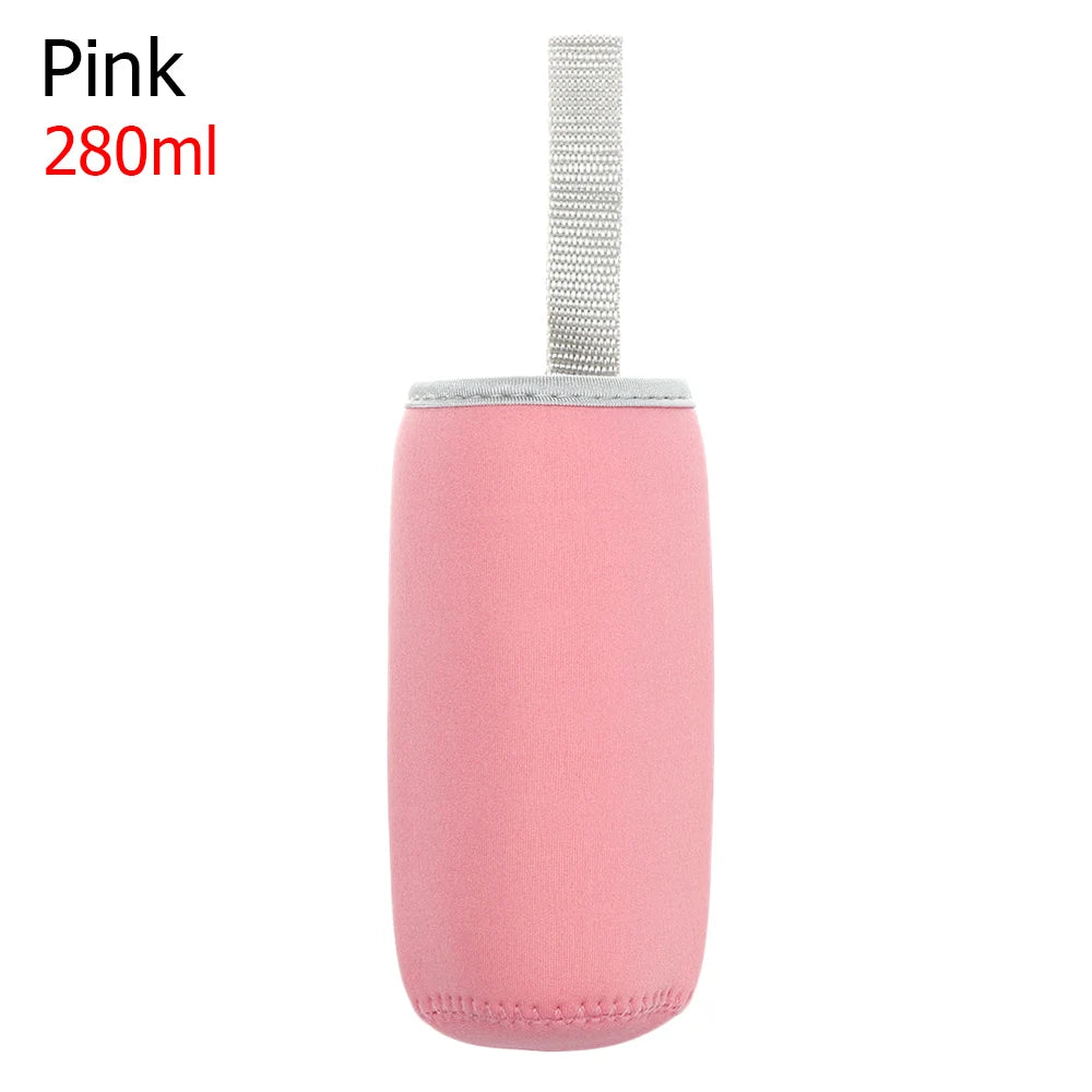 1 PC New Sport Water Bottle Cover Neoprene Insulator Sleeve Bag Case Pouch  Portable Vacuum Cup Set Sport Camping Accessories