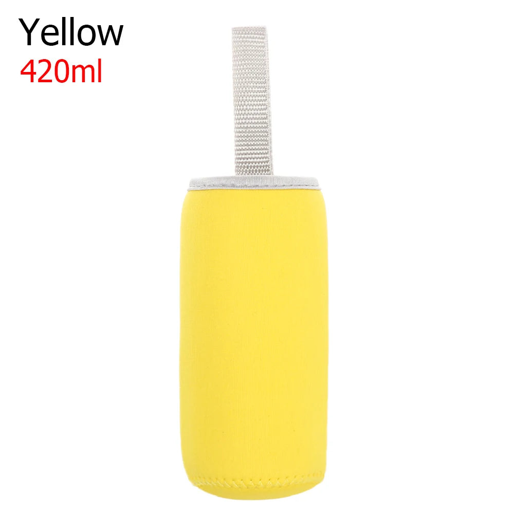 1 PC New Sport Water Bottle Cover Neoprene Insulator Sleeve Bag Case Pouch  Portable Vacuum Cup Set Sport Camping Accessories