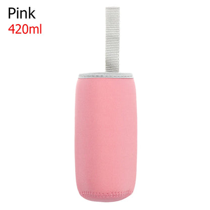 1 PC New Sport Water Bottle Cover Neoprene Insulator Sleeve Bag Case Pouch  Portable Vacuum Cup Set Sport Camping Accessories