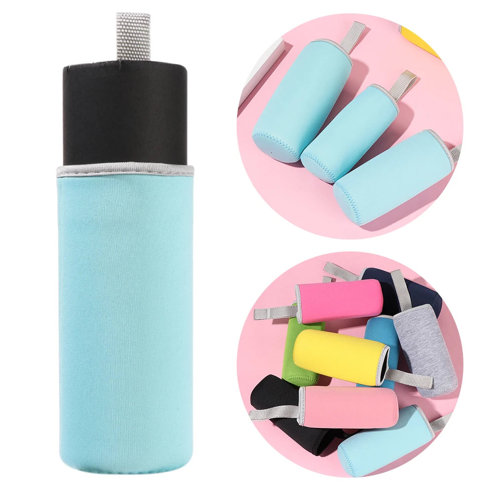 1 PC New Sport Water Bottle Cover Neoprene Insulator Sleeve Bag Case Pouch  Portable Vacuum Cup Set Sport Camping Accessories