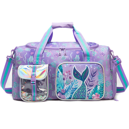 Travel Bag for Girls Lightweight Durable Spacious Carry On Tote for Weekend Gym Business Stylish Adventure Duffel