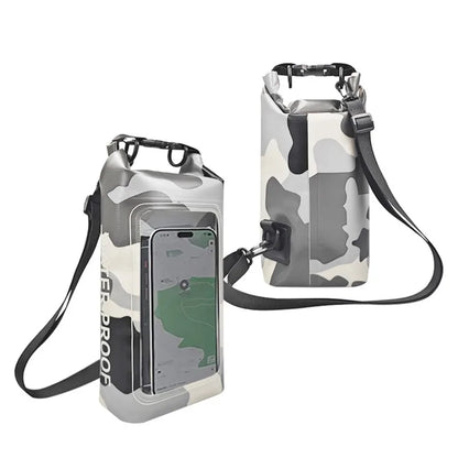 2L Dry Bag Touch Screen Waterproof Bags For Trekking Drifting Rafting Surfing kayak Outdoor Sports Bags Camping Equipment