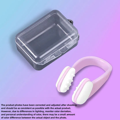 Swimming nose clip anti choking and anti falling adult and children's universal diving and swimming equipment