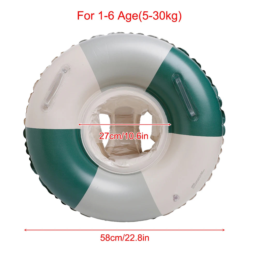 Baby Swim Ring Tube Pool Inflatable Toy Swimming Ring Seat For Kid Child Swimming Circle Float Pool Beach Water Play Equipment