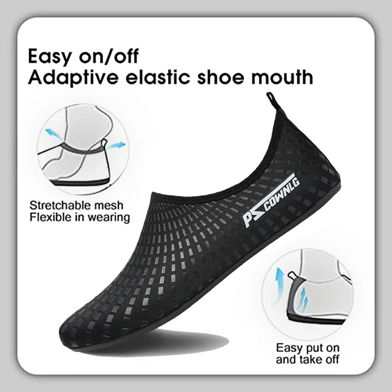 Men Women Beach Swimming Water Sports socks Barefoot sports water shoes Fitness Dance swimming surf snorkeling shoes