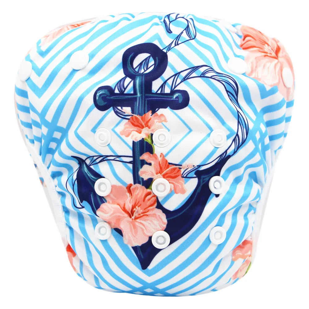 Infant swimming trunk/swim diaper swimsuit boy swim diapers/newborn baby girl swimwear 0 1 2 years