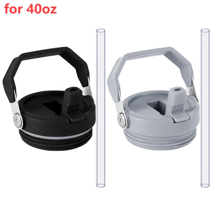 1/2PCS Replaceble Tumbler Flip Straw Lid for Stanley 20/30/40oz Cup with Handle Sealing Bottle Cover Proof Dustproof Tumbler Lid