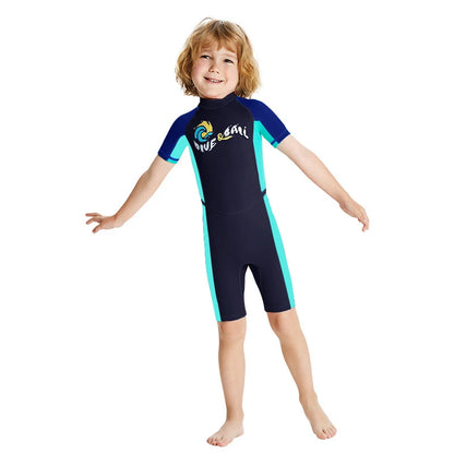 One-Piece Swim Suits Boys Swimsuits Girls Swimwear Kids Bathing Suit Cartoon Quick Drying Swimming Clothes