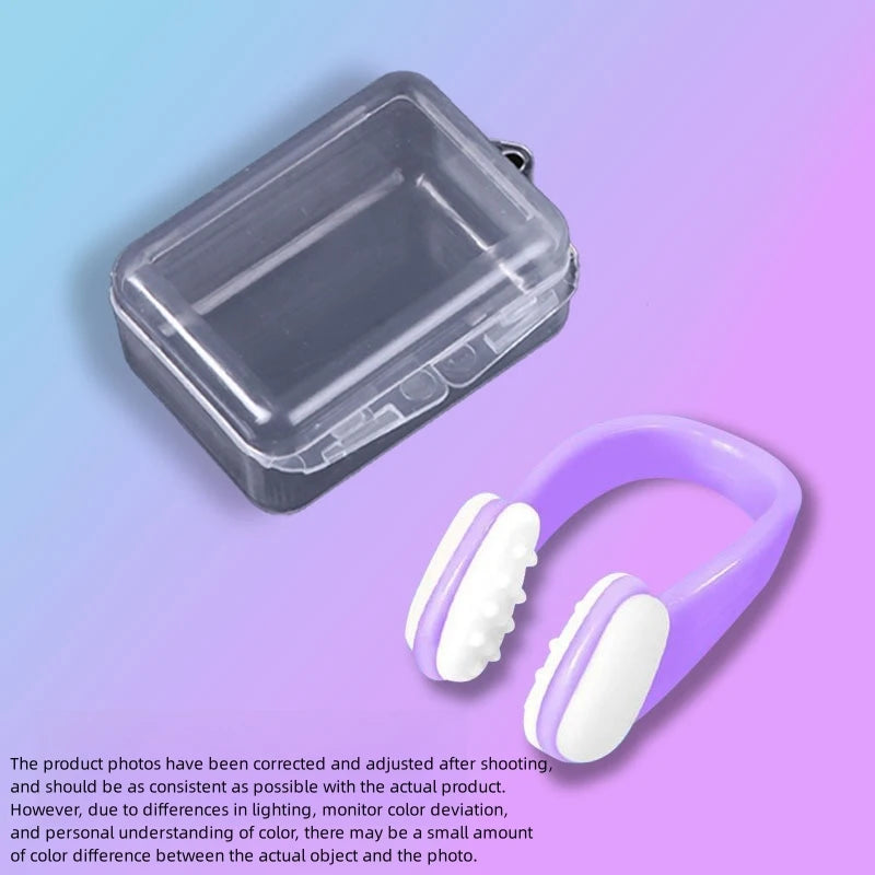 Swimming nose clip anti choking and anti falling adult and children's universal diving and swimming equipment