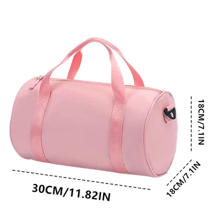New Mini Gym Bag Large Capacity Waterproof Shoulder Bags Lightweight Solid Color Yoga Bag for Women