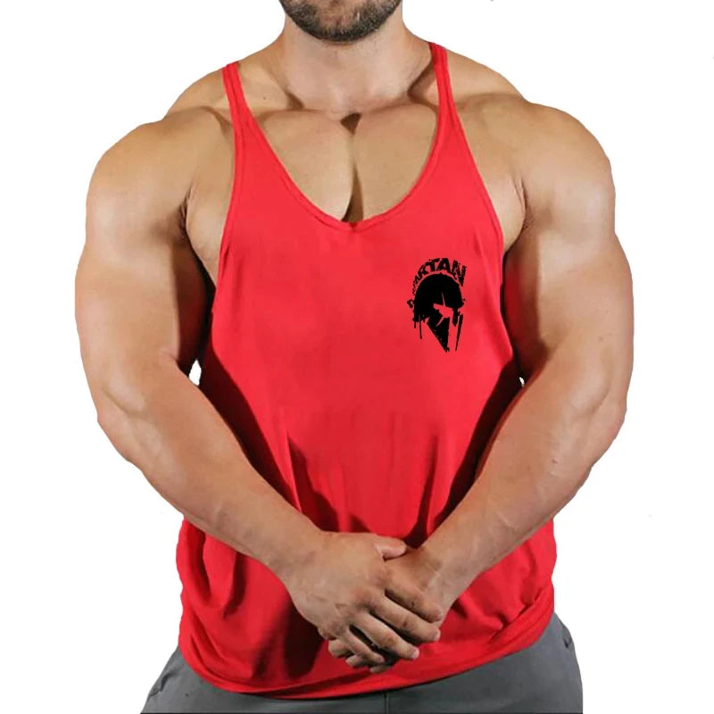 Gym Man Workout Bodybuilding Shirt Men Singlets Stringer Undershirt Vests Tank Top Vest Men's Brand Clothes Clothing Muscle Gyms