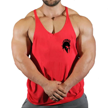Gym Man Workout Bodybuilding Shirt Men Singlets Stringer Undershirt Vests Tank Top Vest Men's Brand Clothes Clothing Muscle Gyms