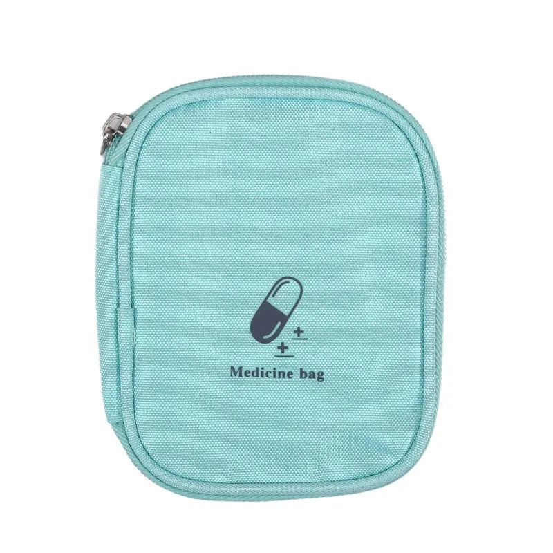 First Aid Medicine Bag Portable Medicine Storage Box Emergency Kits Pills Package Container For Home Travel Office