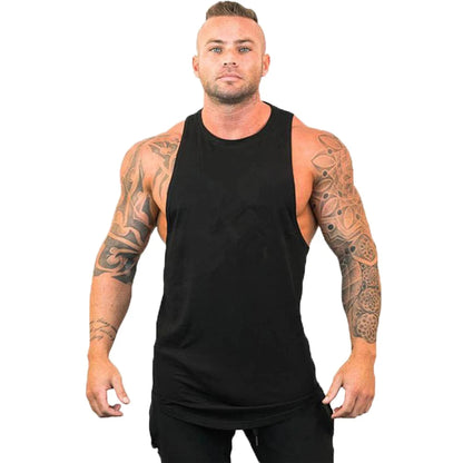 Gym Clothes for Men Undershirt Sleeveless Sweatshirt Clothing Stringer Brand Fitness Shirt Workout Vest Sportswear Top Singlets