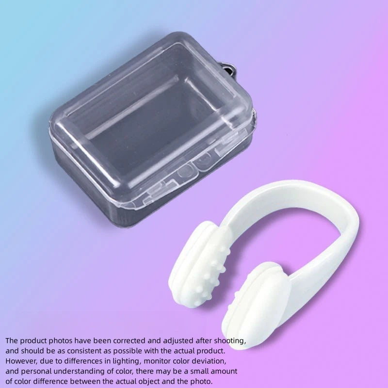 Swimming nose clip anti choking and anti falling adult and children's universal diving and swimming equipment