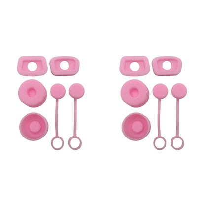 Silicone Spill Proof Stopper Set for Stanley Cup 1.0 2.0 40oz/ 30oz Tumbler Accessories Straw Cap Spill Stopper Leak Stopper