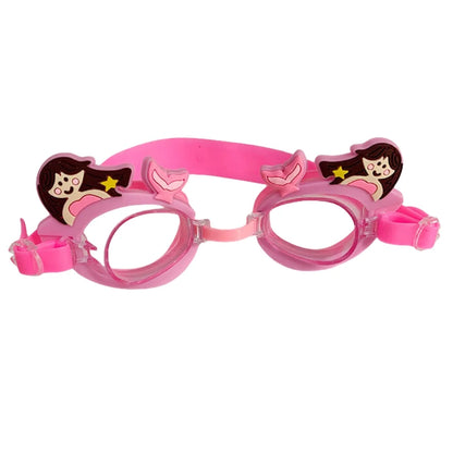 Children's Swimming Goggles Waterproof and Anti Fog Silicone Learning Swimming Goggles Cute Cartoon Adjustable Diving Equipment