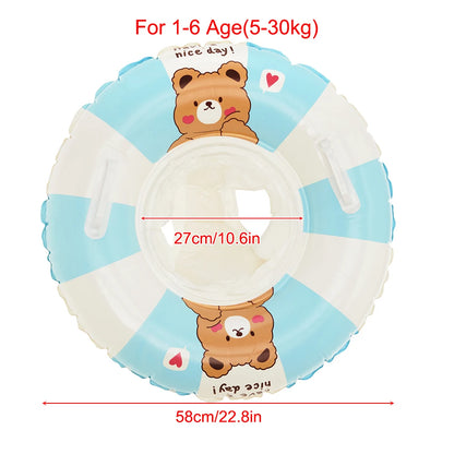 Baby Swim Ring Tube Pool Inflatable Toy Swimming Ring Seat For Kid Child Swimming Circle Float Pool Beach Water Play Equipment
