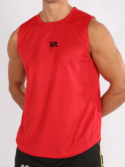ADED Summer new Gym Vest Men Bodybuilding Sleeveless Sports Tank Top quick-drying mesh Fitness Running Tank Top men Clothes