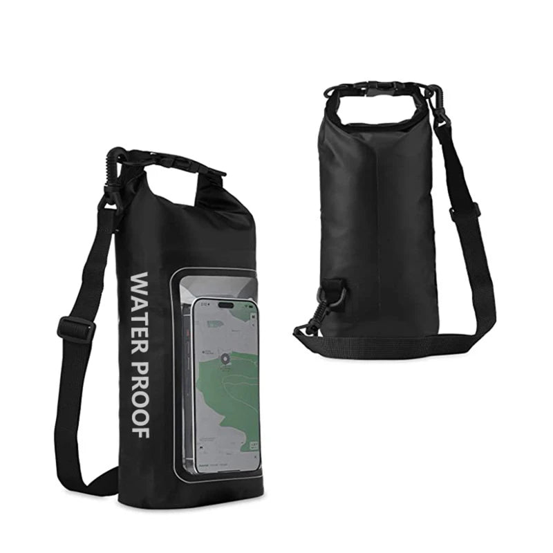 2L Dry Bag Touch Screen Waterproof Bags For Trekking Drifting Rafting Surfing kayak Outdoor Sports Bags Camping Equipment