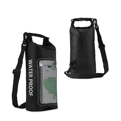 2L Dry Bag Touch Screen Waterproof Bags For Trekking Drifting Rafting Surfing kayak Outdoor Sports Bags Camping Equipment