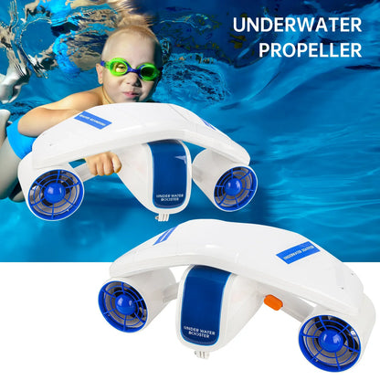 Swimming Diving Motor Electric Sea Scooter Underwater Booster with     Mount for Diving, Snorkeling and Swimming