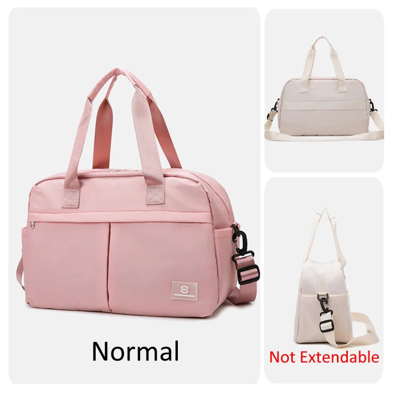 Extendable Travel Handbag Large Multi-layer Duffle Bag Travelling Luggage Storage Pack Bags Weekend Flight Carry On Handbag
