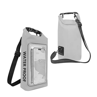 2L Dry Bag Touch Screen Waterproof Bags For Trekking Drifting Rafting Surfing kayak Outdoor Sports Bags Camping Equipment