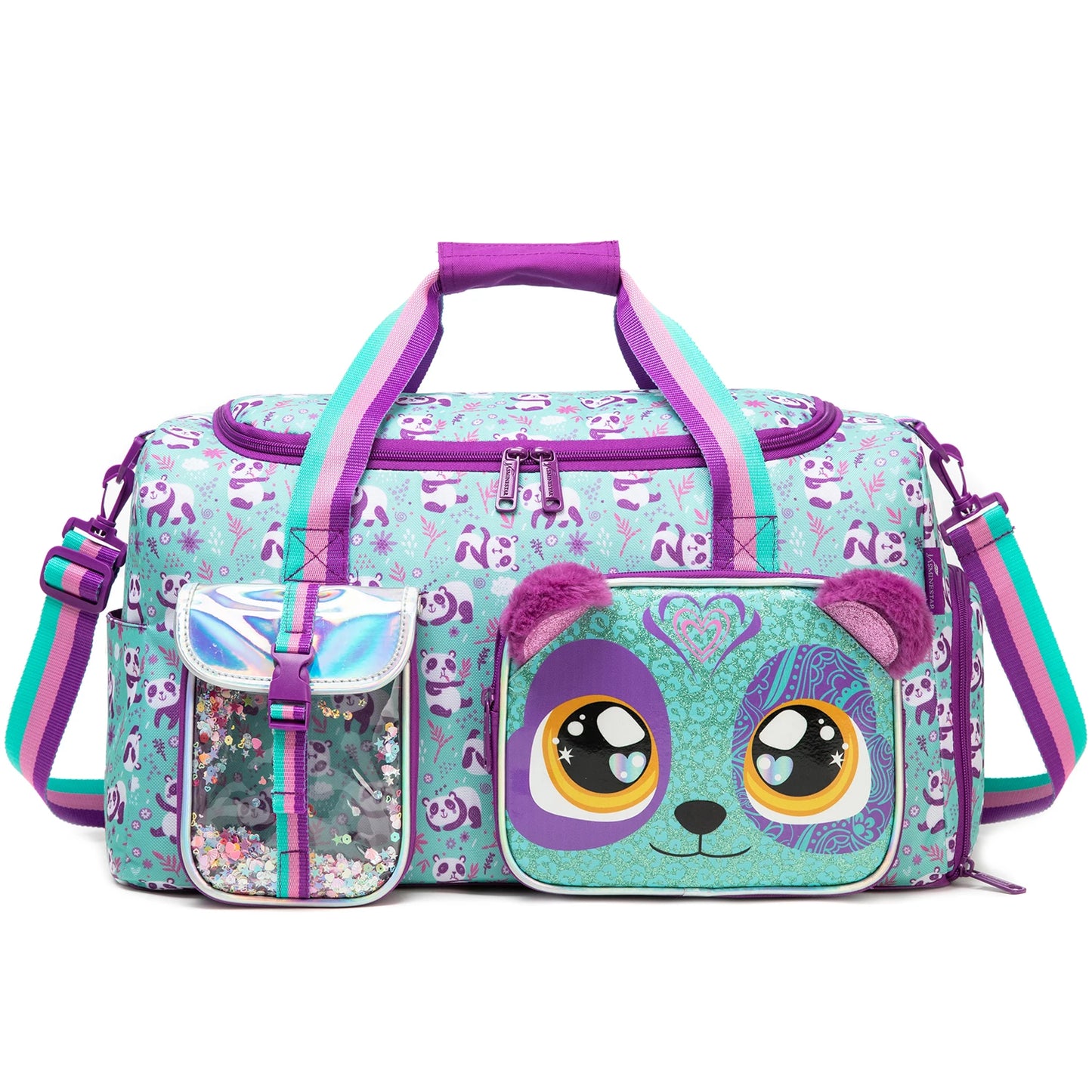 Travel Bag for Girls Lightweight Durable Spacious Carry On Tote for Weekend Gym Business Stylish Adventure Duffel