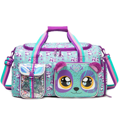 Travel Bag for Girls Lightweight Durable Spacious Carry On Tote for Weekend Gym Business Stylish Adventure Duffel