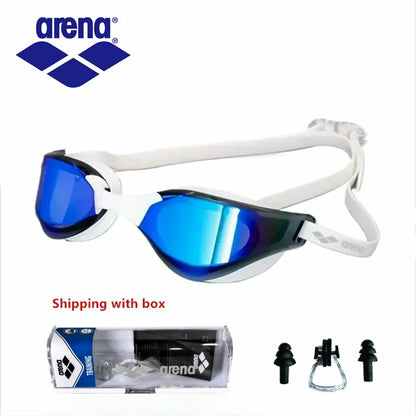 ARENA professional racing swimming equipment, waterproof and anti fog high-definition UV400 competition training goggles