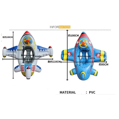 Outdoor Fun Inflatable Toys Children's Swimming Ring Toys Floating Pools Beach Playing Equipment and Swimming Pool Accessories