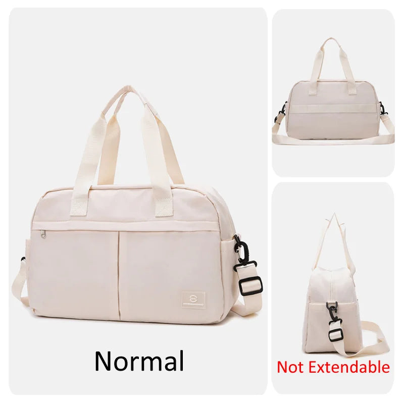 Extendable Travel Handbag Large Multi-layer Duffle Bag Travelling Luggage Storage Pack Bags Weekend Flight Carry On Handbag