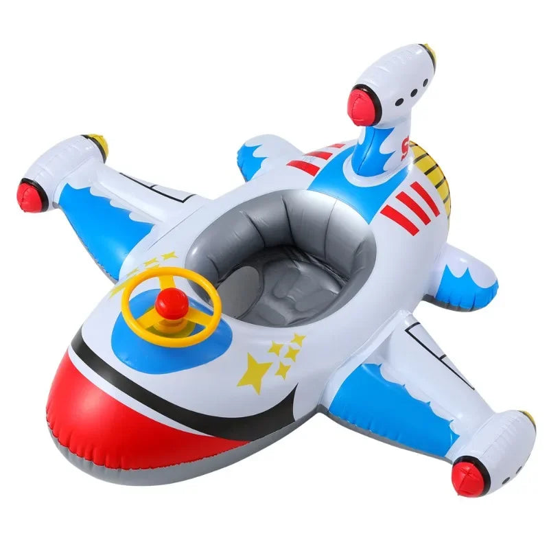 Outdoor Fun Inflatable Toys Children's Swimming Ring Toys Floating Pools Beach Playing Equipment and Swimming Pool Accessories