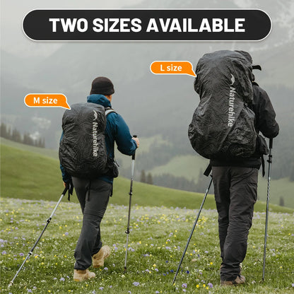 Naturehike 30L-60L Waterproof Reflective  Backpack Rain Cover Outdoor Camping Hiking Climbing Bag Rain Casing CNK2450PJ010
