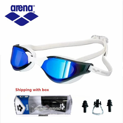 ARENA professional racing swimming equipment, waterproof and anti fog high-definition UV400 competition training goggles