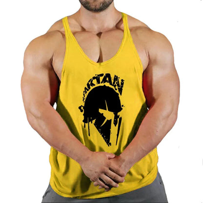 Gym Man Workout Bodybuilding Shirt Men Singlets Stringer Undershirt Vests Tank Top Vest Men's Brand Clothes Clothing Muscle Gyms