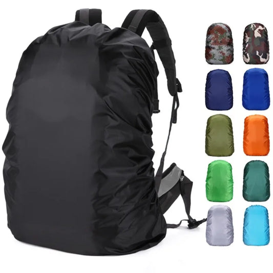15L-85L Adjustable Backpack Rain Shield Waterproof Heatproof Dustproof Rain Cover Outdoor Camping Hiking Travel Sport Bag Cover
