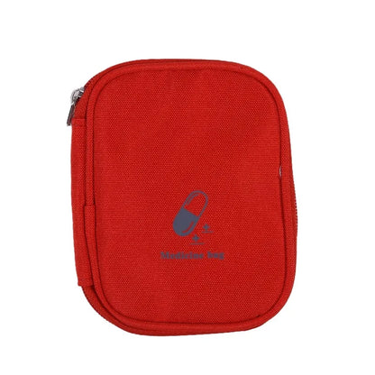 First Aid Medicine Bag Portable Medicine Storage Box Emergency Kits Pills Package Container For Home Travel Office