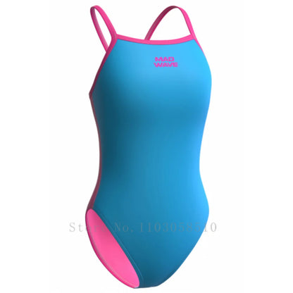 Pool Competitive Swimsuit Sexy Sports Swimsuit One-piece Functional Training Swimsuit Bodysuit Thin Swimming Clothing 2026