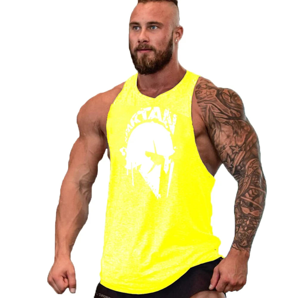 Gym Clothes for Men Undershirt Sleeveless Sweatshirt Clothing Stringer Brand Fitness Shirt Workout Vest Sportswear Top Singlets
