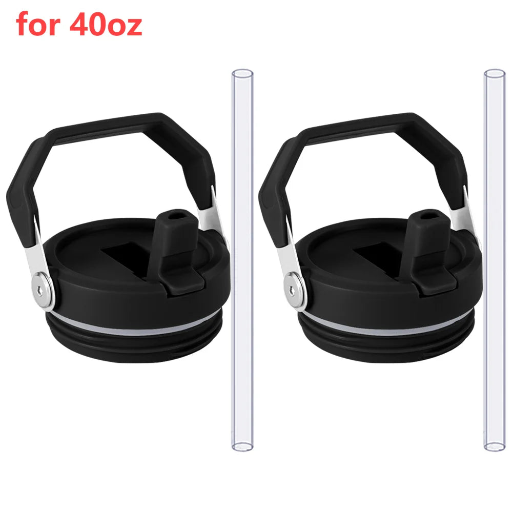 1/2PCS Replaceble Tumbler Flip Straw Lid for Stanley 20/30/40oz Cup with Handle Sealing Bottle Cover Proof Dustproof Tumbler Lid