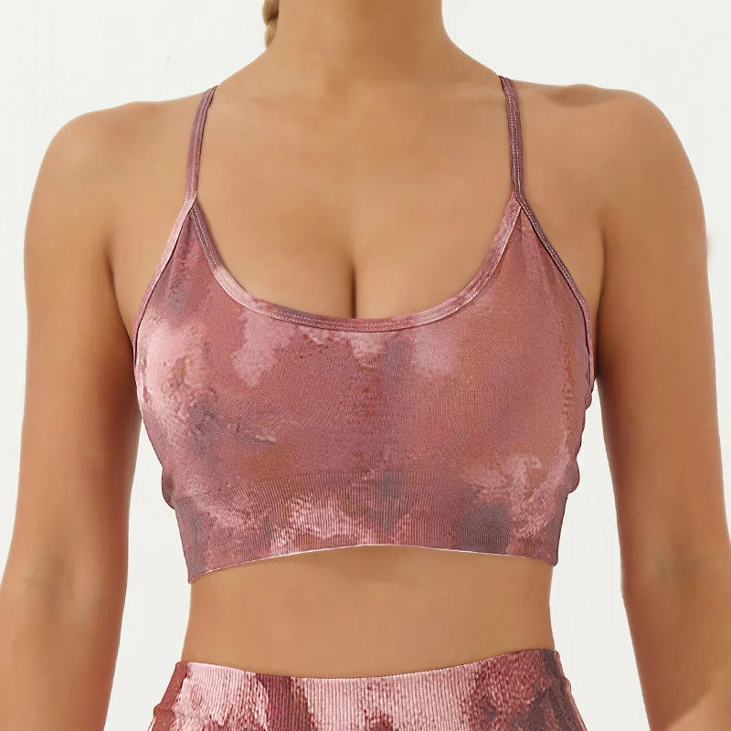 Women's Fitness Clothing Gym Sport Outfit for Woman Sweatsuit Lady Sets Womens Clothes Gym Women 2 Piece Set Outfit Sports Bra