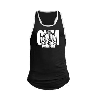 Gym Bodybuilding Workout Muscle  Breathable Sleeveless T-Shirts Mens Fitness Running Tank Tops Summer Cool Cotton Sport Singlets