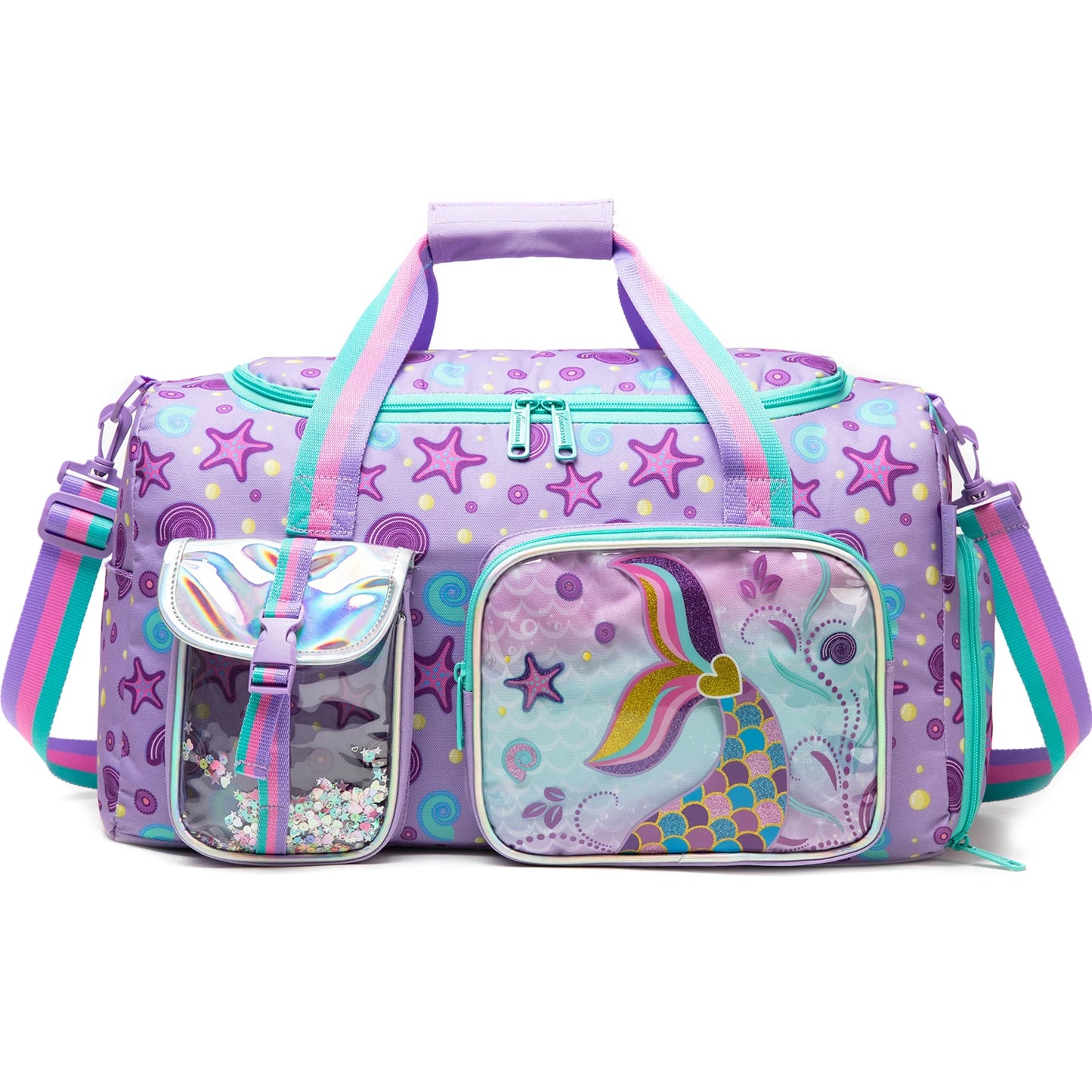 Travel Bag for Girls Lightweight Durable Spacious Carry On Tote for Weekend Gym Business Stylish Adventure Duffel