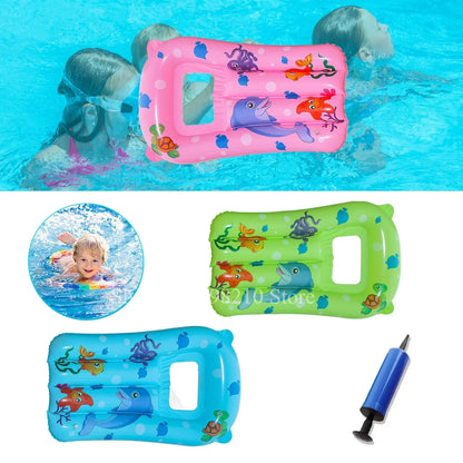 Inflatable Pool Floating Seat Swimming Ring Water Hammock Swimming Circle Pool  Water Play Tube Equipment.with 1 Manual Air Pump