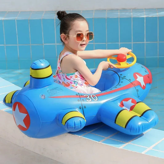 Outdoor Fun Inflatable Toys Children's Swimming Ring Toys Floating Pools Beach Playing Equipment and Swimming Pool Accessories